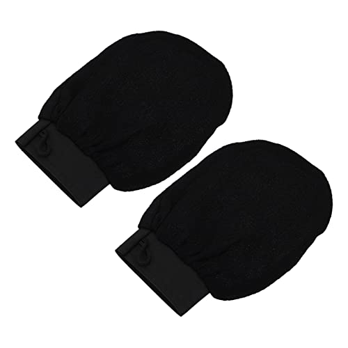 Gogogmee Dead Skin Remove Bath Gloves Set Hand Exfoliating Scrub Glove for Shower