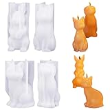 Facile à utiliser : versez simplement vos ingrédients préférés dans le moule et gardez les ingrédients statiques jusqu'à ce qu'ils soient complètement formés. Le moule en silicone pour bougies offre une surface antiadhésive qui permet aux marchandises de sortir d'une petite pression depuis le bas.