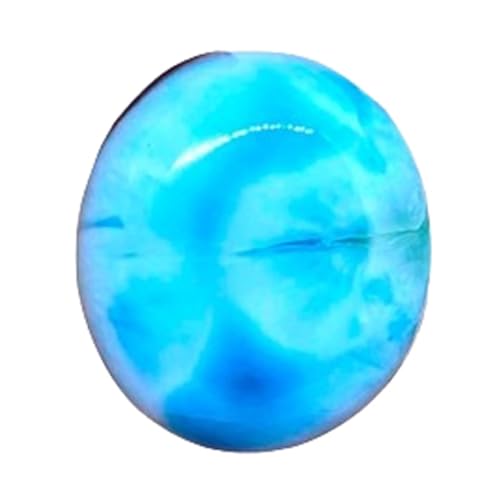 Cabochon en larimar ovale pour créer votre collier personnalisé en été