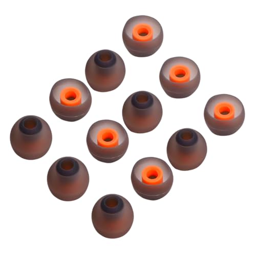 Crysendo Soft Silicone Rubber Earbuds Tips Eartips Earpads Earplugs in