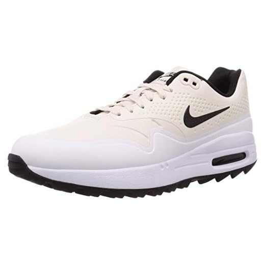 Nike Air MAX 1 G Hombre Golf Zapatos AQ0863 Sneakers Trainers (UK 6 US 7 EU 40, Phantom Black White 008)