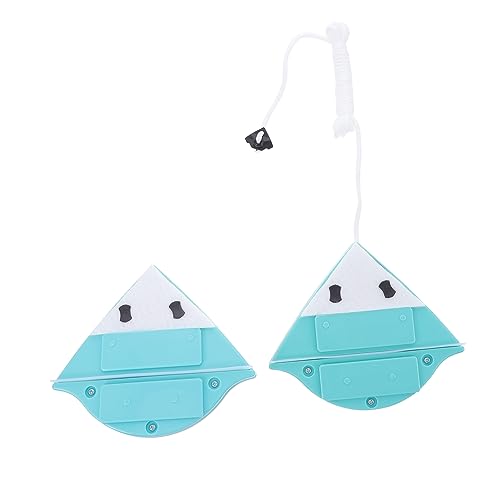 HAPINARY 1 Pc Limpiador De Ventanas Vacío Accesorios De Limpieza Doble Lavadora De Ventana Magnética Equipo Cepillo Magnético para Ventanas Limpiacristales Magnético El Plastico