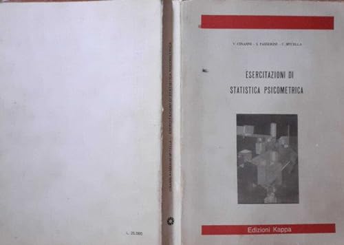 Esercitazioni di statistica psicometrica