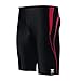 TYR Men's Alliance Durafast Splice Jammer Swim Suit (Black/Red, 28)
