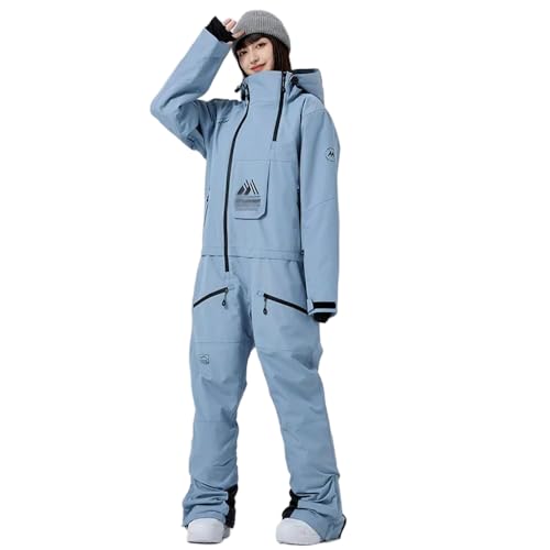 Combinaison de ski une pièce chaude imperméable respirante snowboard