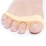 NatraCure Gel Toe Separators - Toe Spacer and Stretcher (Size: S/M Pair) 1033-M CAT 2PK