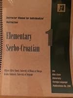 Elementary Serbo-Croatian 1 : Instructor Manual 0874150639 Book Cover