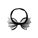 Fancheer Baby Girls Glitter Black Bat Bow Headband Infant Toddler Birthday Party Hair Accessories