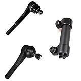 HHCM 3pc Outer Steering Drag Link + Drag Link at Pitman Arm + Drag Link Adjusting Sleeve Pitman Arm to...