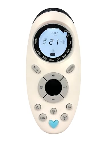 Image of Upix AC Remote No. 143B (with Backlight), Compatible /Replacement for Onida AC Remote Control (Exactly Same Remote Will Only Work)