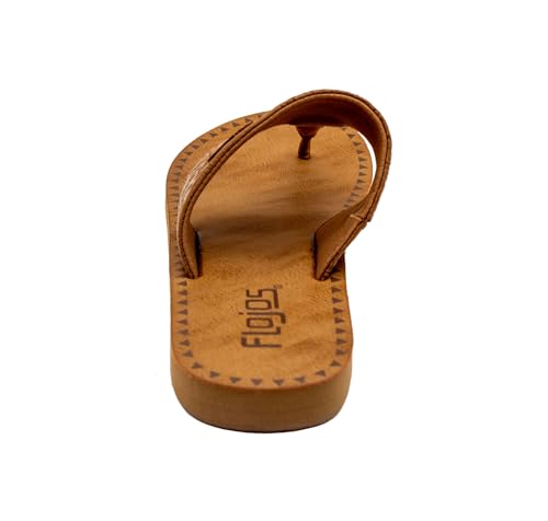 Image of Flojos Grace Women's Hooded Thong Sandal, Tan Artisan