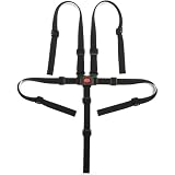 Cintura universale a 5 punti, cinghie per seggiolone, imbracatura regolabile per seggiolino per bambini, cintura di sicurezza con fibbia per seggiolone, passeggino, passeggino