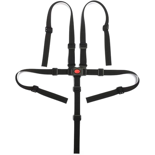 Universal 5 Point Harness Belt, High Chair Straps for Baby, Adjustable Stroller Seat Harness for Children, Seat Belt with Buckle for Highchair, Stroller, Pushchair