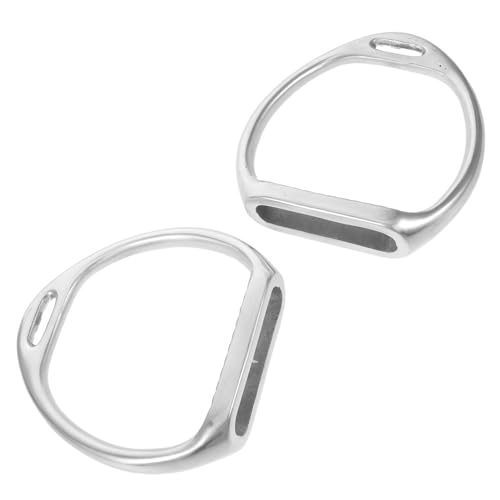 Étriers de selle anglaise stables en aluminium pour éviter de glisser