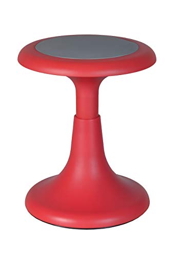 Image of Regency Glow 15 inch Stool, Red