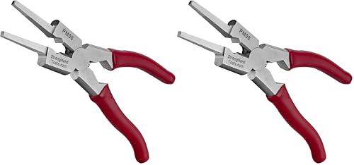 8” Mig Welding Plier, Nozzle Cleaner, Rounded Hammer Face, Tempered Wire Cutter, Ergonomic Vinyl Coated Handle, PM08, Strong Hand Tools (Pack of 2)