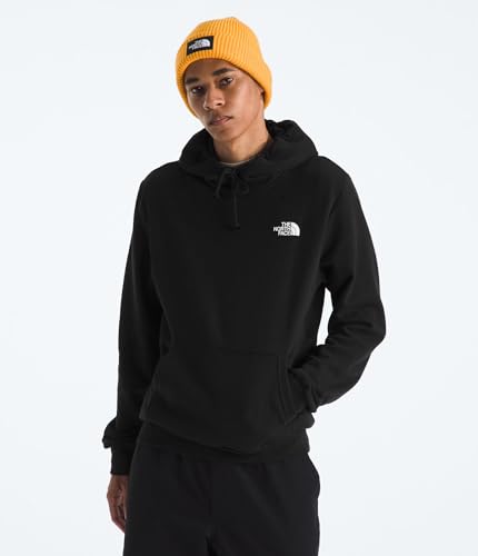 Image of THE NORTH FACE Men's Evolution Box NSE Hoodie | Sweatshirt With 2 Piece Hood, Adjustable Drawcord, Kangaroo Hand Pocket