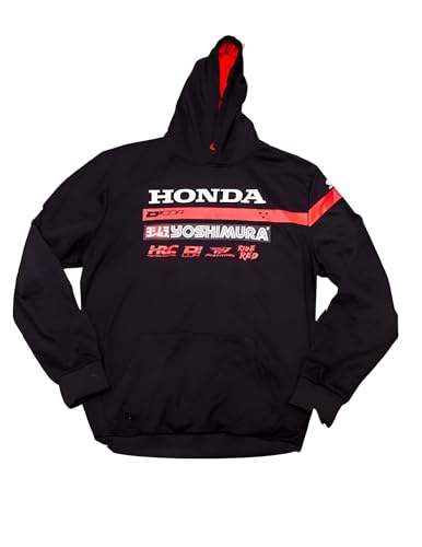 Dcor Visuals Compatible with Honda Factory2 Sweatshirt Medium Black