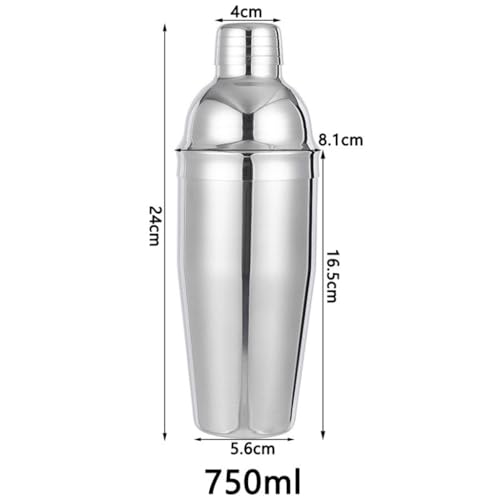 Set Coctelera Boston 13 piezas Acero Inoxidable miniatura 4