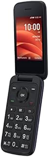 Boost Mobile TCL Flip 4G LTE FlipPhone, Black - Prepaid Phone - Carrier Locked to
