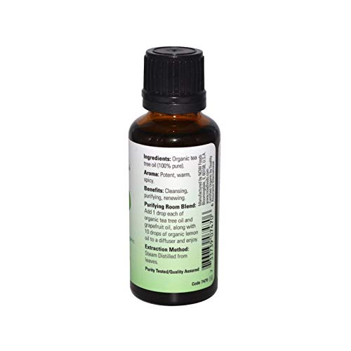 Óleo Essencial de Melaleuca Tea Tree 30ml NOW