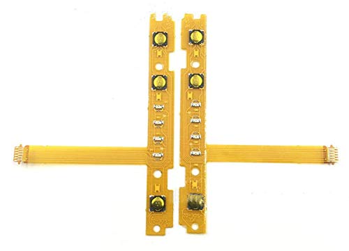 Coollooda reparación de la lámpara de emparejamiento del Cable de la Llave para Controlador de Interruptor de Nintendo reparación del Cable Manijas Izquierda y Derecha 1set Cover