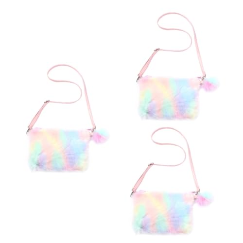 Sac motif peluche arc-en-ciel pour femmes idéal sorties urbaines