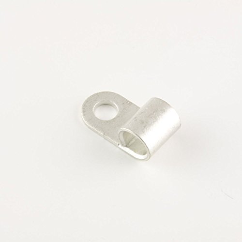 4 Ga. Flag Ring Terminals, 1/4