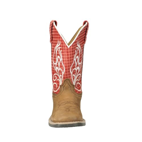 Smoky Mountain Western Boots Girls Rodeo Brown Distressed Rust 3315C4