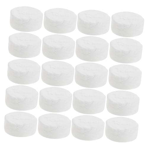 minkissy 20pcs Compressed Facial Towels Travel Friendly Mini Face for DIY Facial for Beauty Salons Gyms Camping More