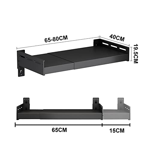 Support de rangement pour micro-ondes et meuble de cuisine extensible