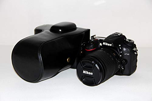 Leeec Borsa per Fotocamera in Pelle PU Vintage per...