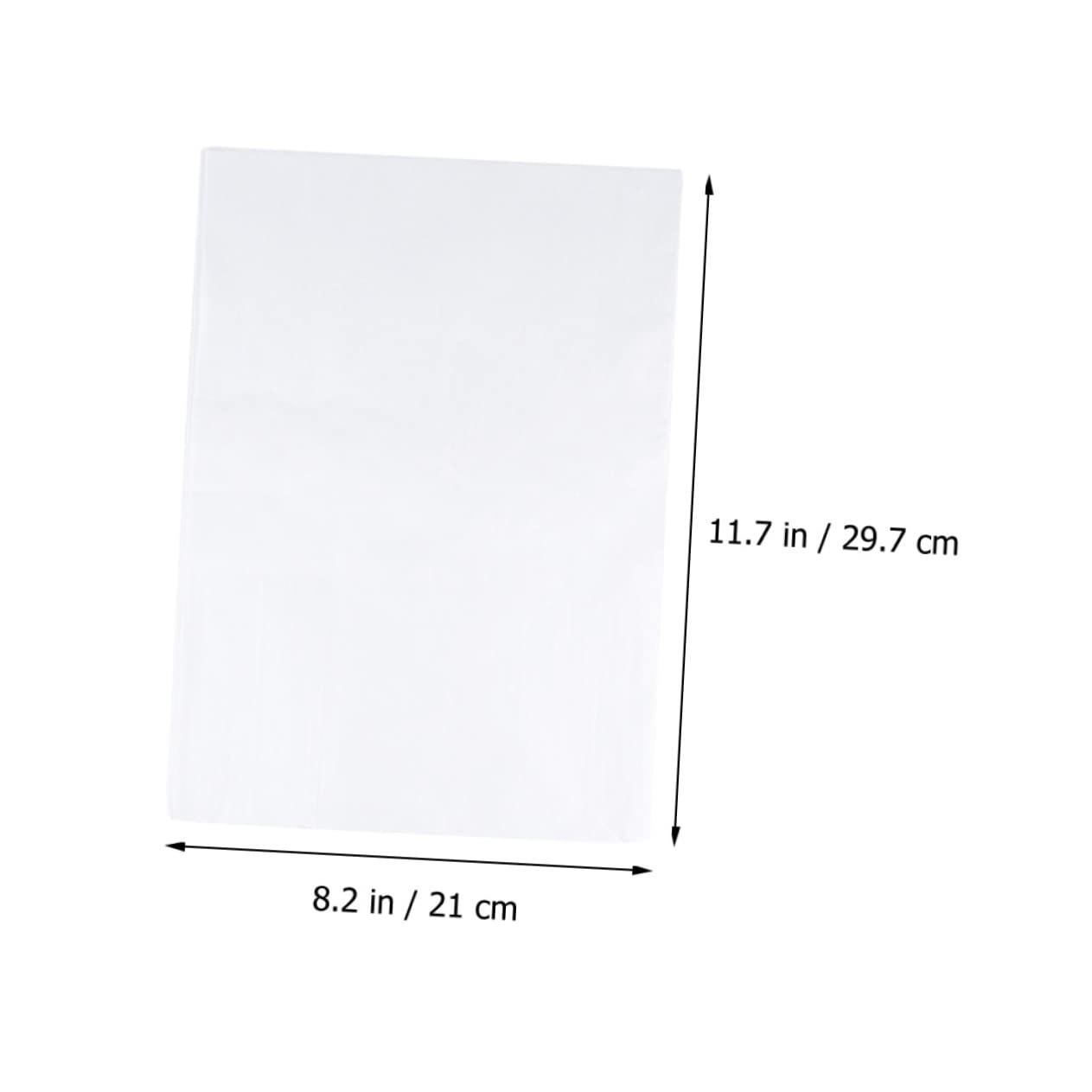 Papier do pakowania kwiatów, 1000 arkuszy, półprzezroczysty papier do kopiowania, A5, kwiatowy papier, okłady kwiatowe, prezent, materiał do pakowania kwiatów (biały eks 5 szt., 0,01 x 21 x 29,7 cm x