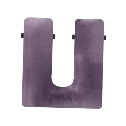 Zialofi Commode Seat Cushion Toilet Pad PU Leather Universal Sponge Padded Cushion Toilet Seat Riser for Handicapped Seniors, U Shape