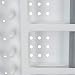 Relaxdays 10027853_111 Escurreplatos Plegable, Escurridor Cubiertos y Platos, Plástico-Silicona, 1 Ud, 12,5x36,5x31,5...