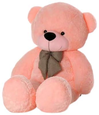 Image of AVSHUB Soft Toys Teddy Bear for Boys & Girls | Stuffed Cute Spongy Huggable & Lovable Teddy for Kids | Gift for Special Occasion Valentine's, Birthday, Anniversary (Size 7 Feet) Pink