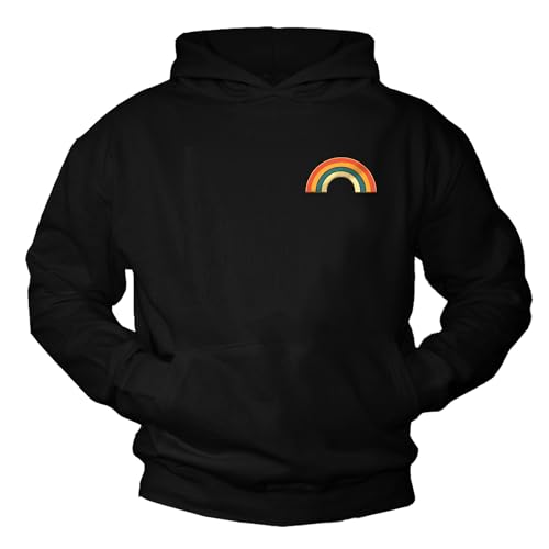 Sweat arc-en-ciel vintage Makaya pour exprimer votre bonne humeur