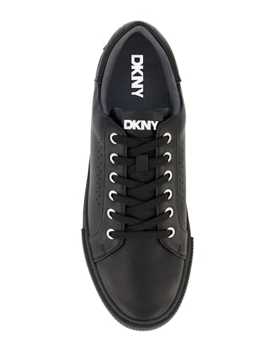 DKNY Men's Two-Tone Sawtooth Sole Round Toe Shape Lace-up Sneakers4