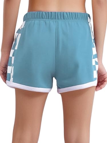 Jugaoge Kids Girls Athletic Sport Shorts Loose Fit Drawstring Waist Summer Shorts Workout Running Shorts2