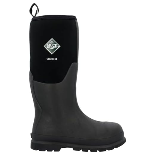 Muck Chore Classic Tall Steel Toe Men's Rubber Work Boots