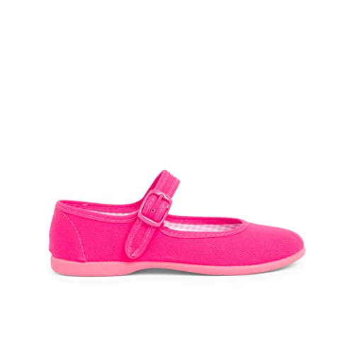 Pisamonas Scarpe Ballerine Cinturino Bambina Tela