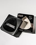 BLEND & SNAP Large Velour Triangle Makeup Puff for Smooth & Flawless Coverage – Blotting Sponge for Foundation & Concealer / Powder Press Pad – Precision Tip for Easy Application – Makeup Artist