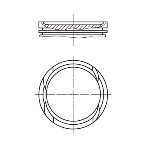Piston MAHLE 011 PI 00112 000 Cover
