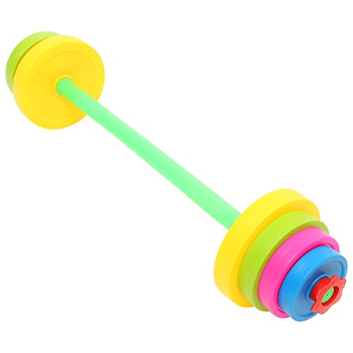 VOSAREA Dumbbells Weight for Kids Adjustable Dumbell Children Barbell Toy Exercise Equipment Training Arm Muscle Fitness for Kids Beginner Gym Home Workout Fitness
