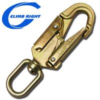 Climb Right Standard Double Locking Snap with Swivel
