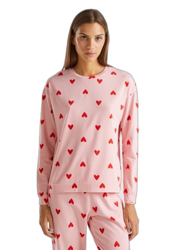 Haut de pyjama femme Benetton contre la fraîcheur des nuits d'hiver
