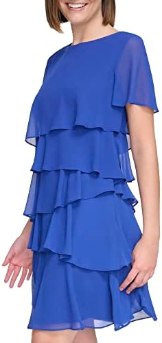 Jessica Howard Women's Chiffon Tiered Style Short Sleeve-Guest of Wedding Dress, Royal, 6 : Amazon.sg: Fashion Jessica Howard Women's Chiffon Tiered Style Short Sleeve-Guest of Wedding Dress, Royal, 6 : Amazon.sg: Fashion