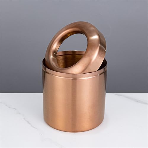 Pequeño Bote de Basura Acero Inoxidable 1.5L con Tapa miniatura 7