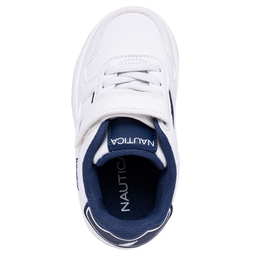 Image of Nautica Kids Adjustable Strap Shoes | Comfortable Casual Sneakers for Boys and Girls, Toddlers & Little Kids