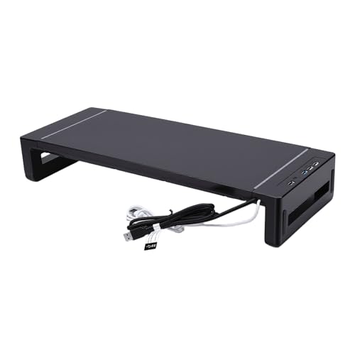 Elevador de pantalla de computadora con cajón de almacenamiento Topiky 4